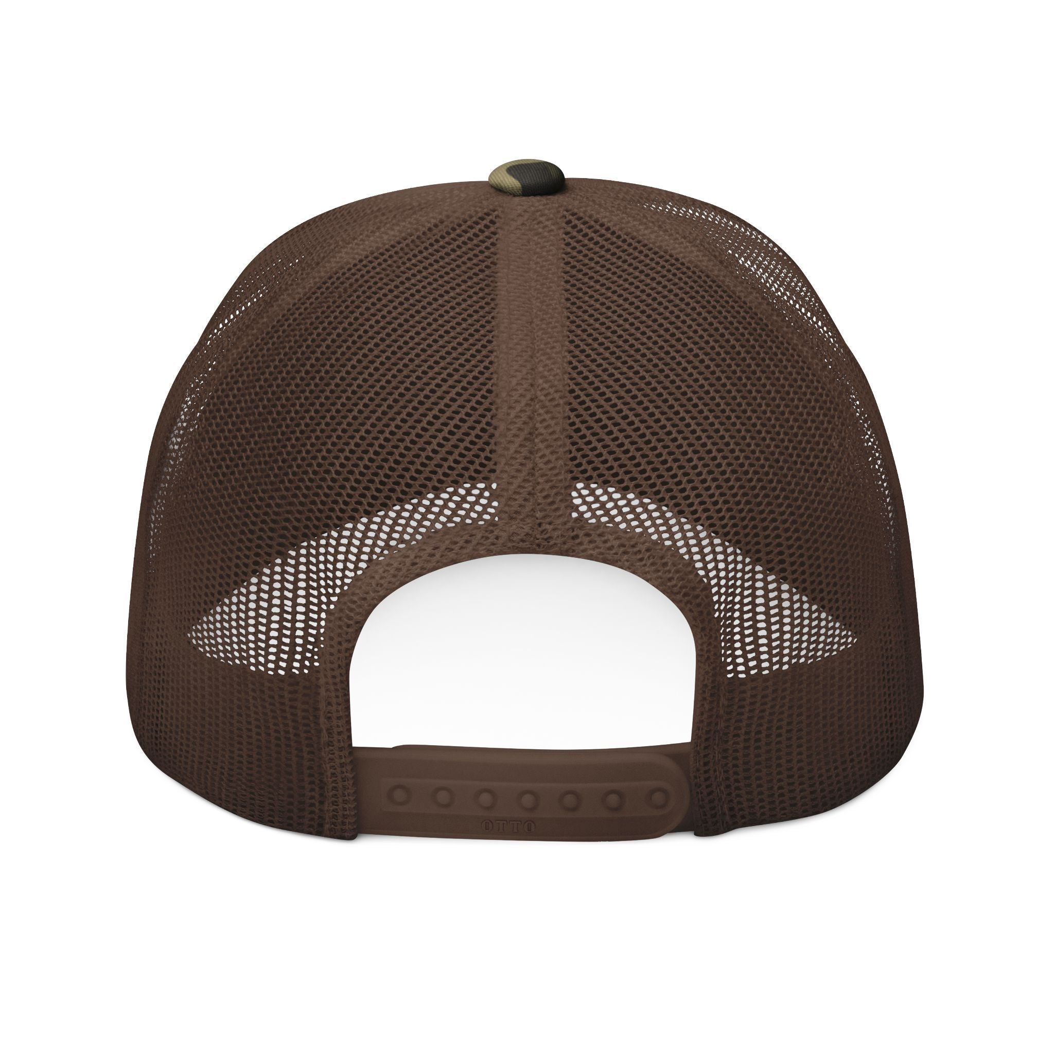 Camouflage Trucker Hat Pure.Outdoors Mountain Bull