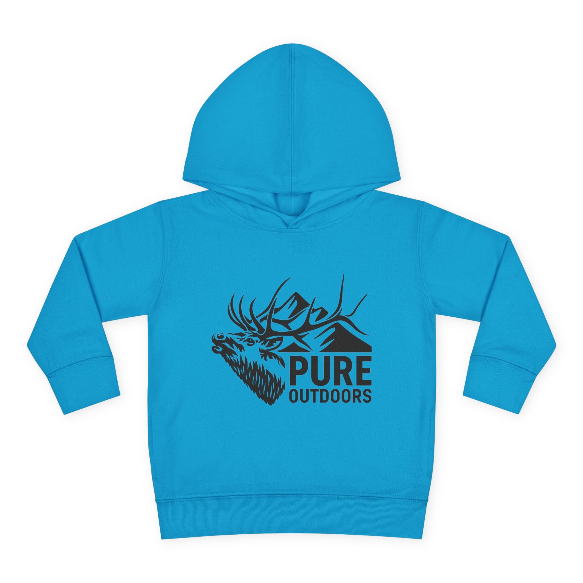 Toddler Pull Over Hoodie | Pure.Outdoors Mountain Bull