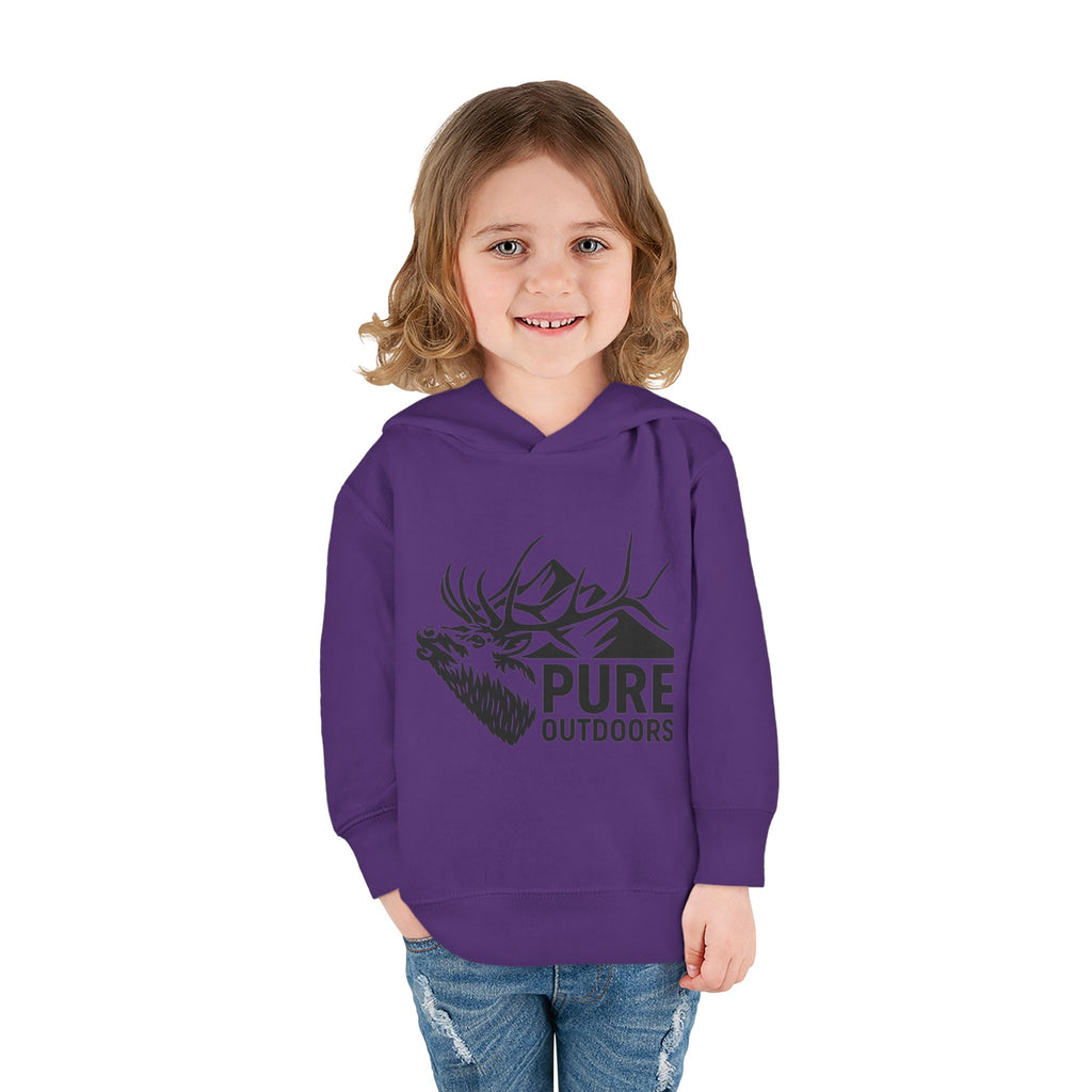 Toddler Pull Over Hoodie | Pure.Outdoors Mountain Bull