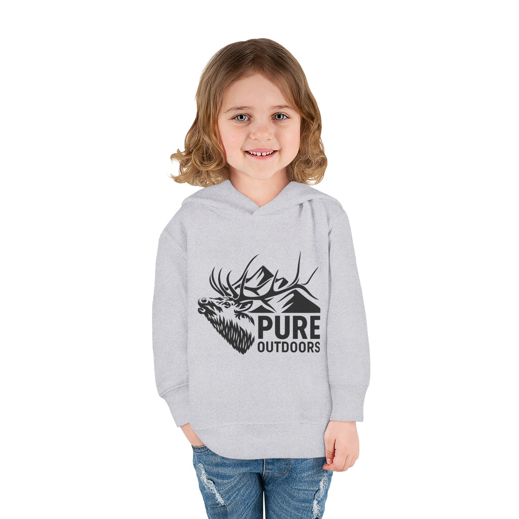 Toddler Pull Over Hoodie | Pure.Outdoors Mountain Bull