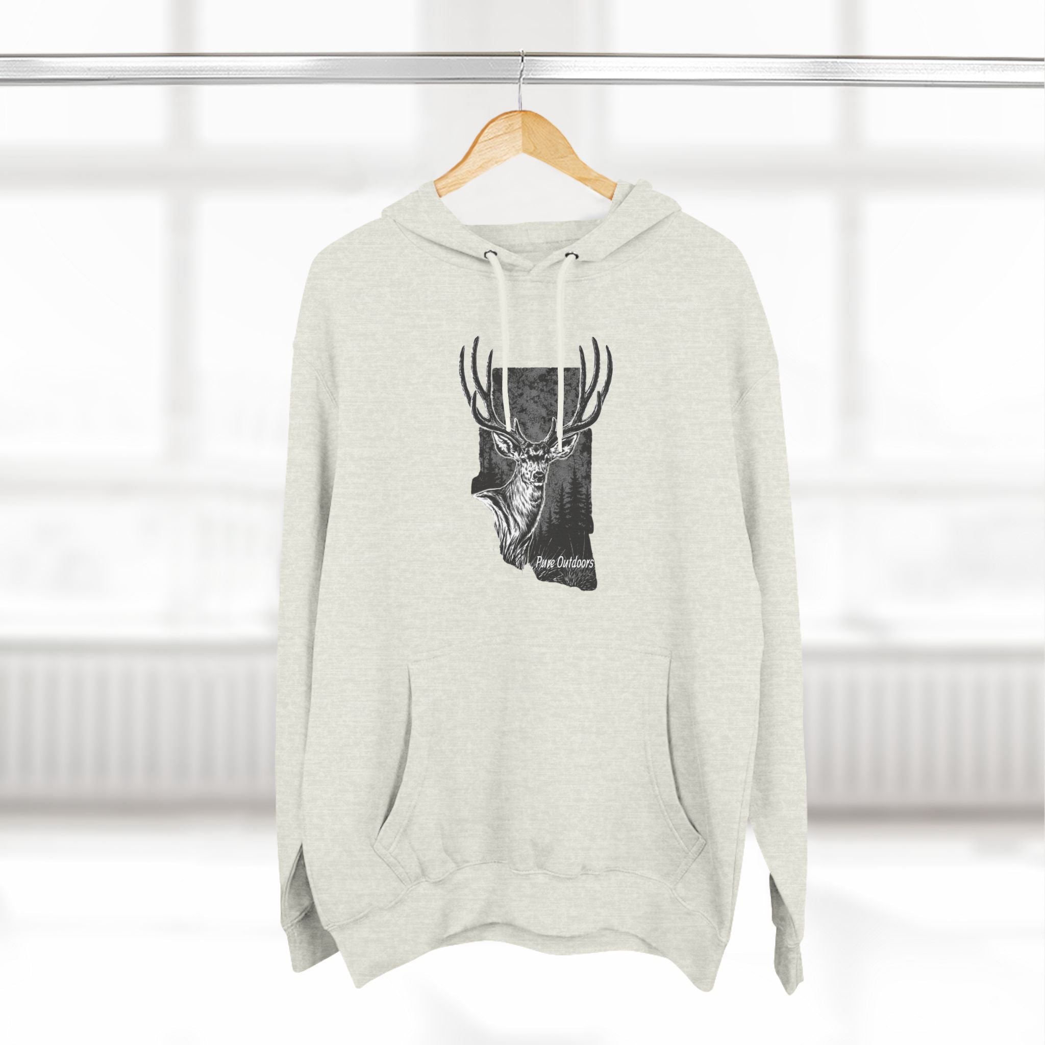 Straight Typical Medium Weight Hoodie