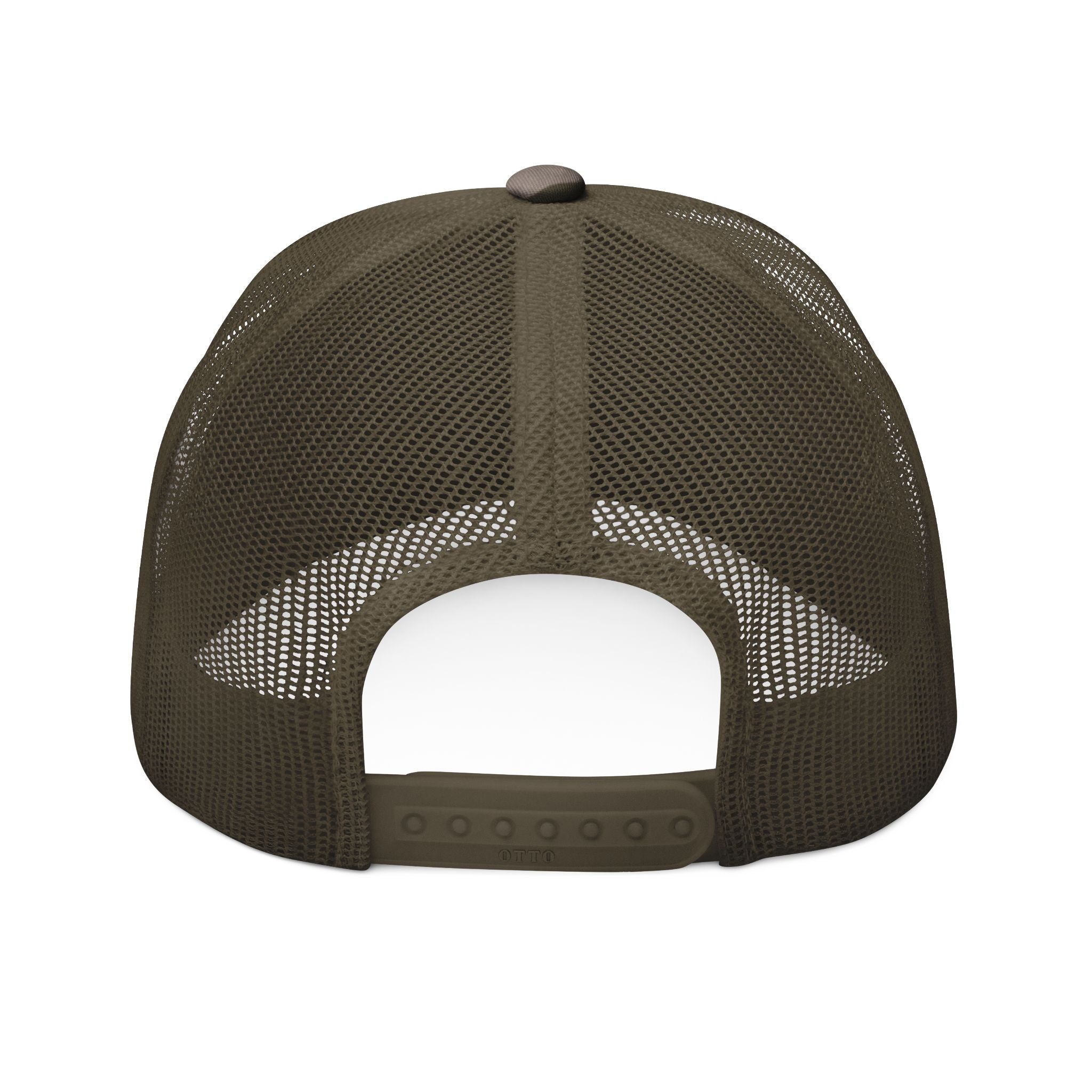 Camouflage Trucker Hat Pure.Outdoors Mountain Bull