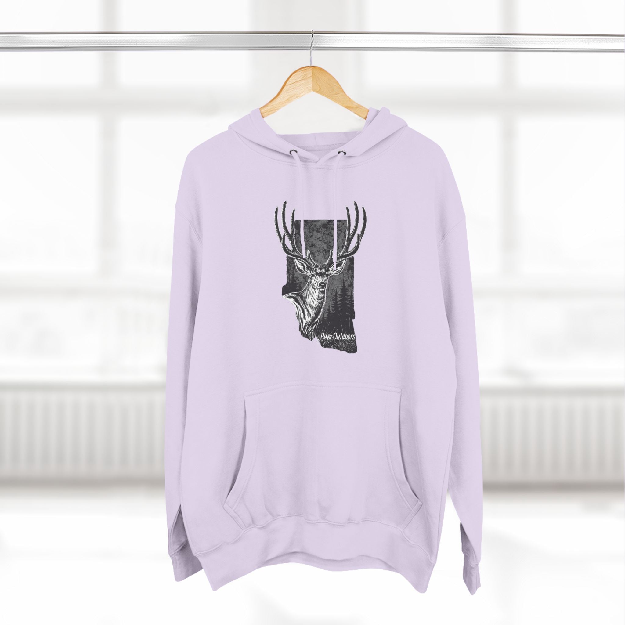 Straight Typical Medium Weight Hoodie