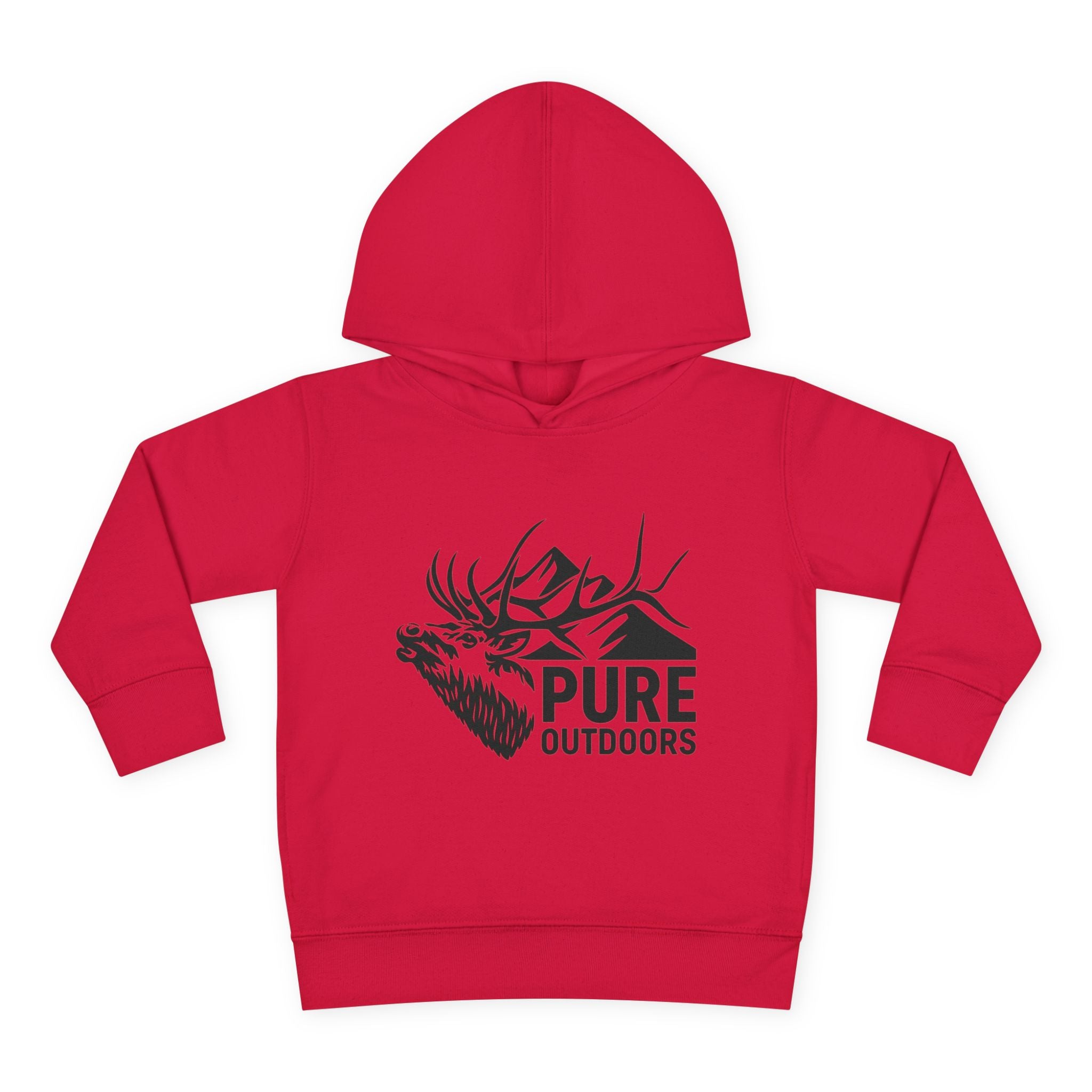 Toddler Pull Over Hoodie | Pure.Outdoors Mountain Bull