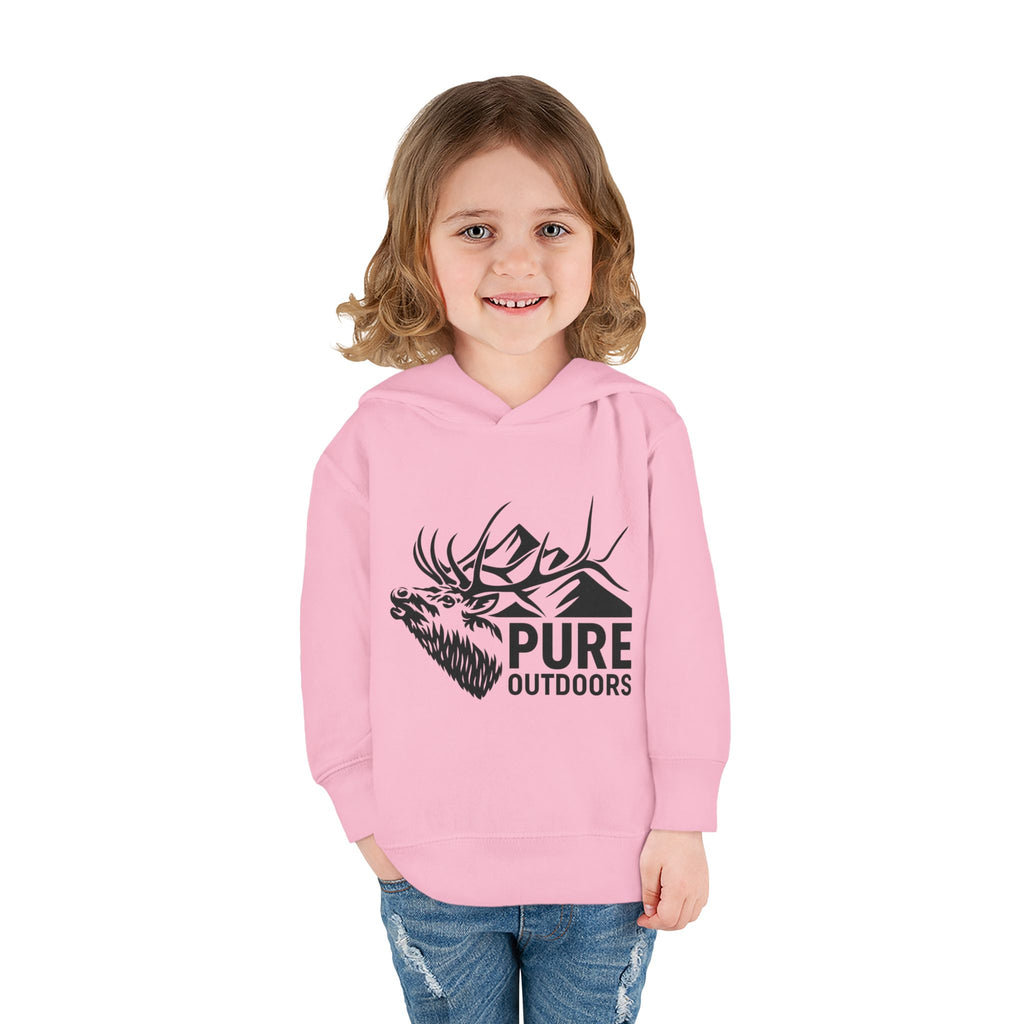 Toddler Pull Over Hoodie | Pure.Outdoors Mountain Bull