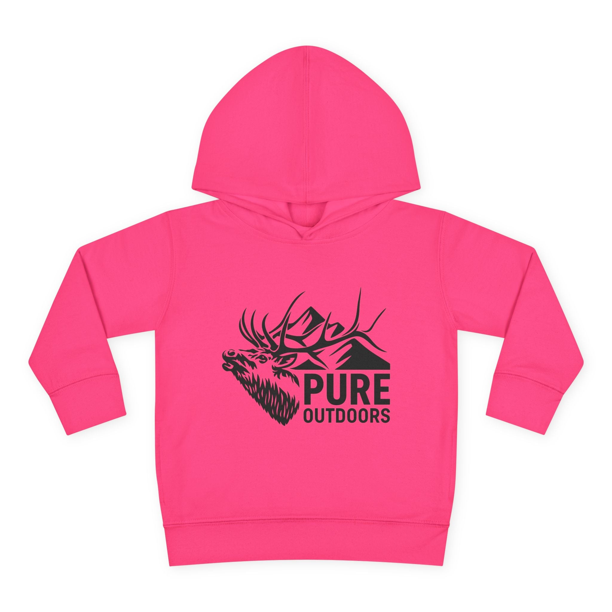 Toddler Pull Over Hoodie | Pure.Outdoors Mountain Bull