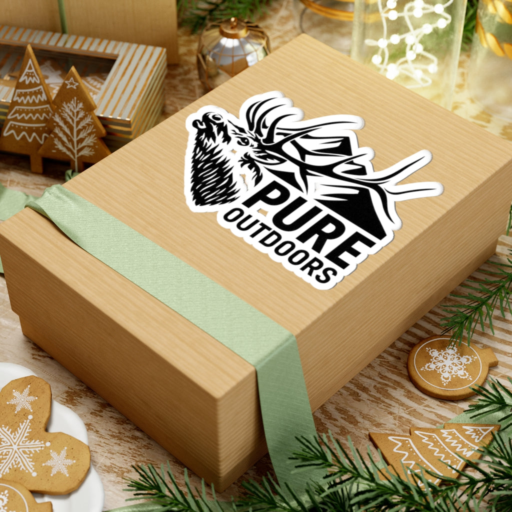 Pure.Outdoors Mountain Bull Stickers Multiple Sizes