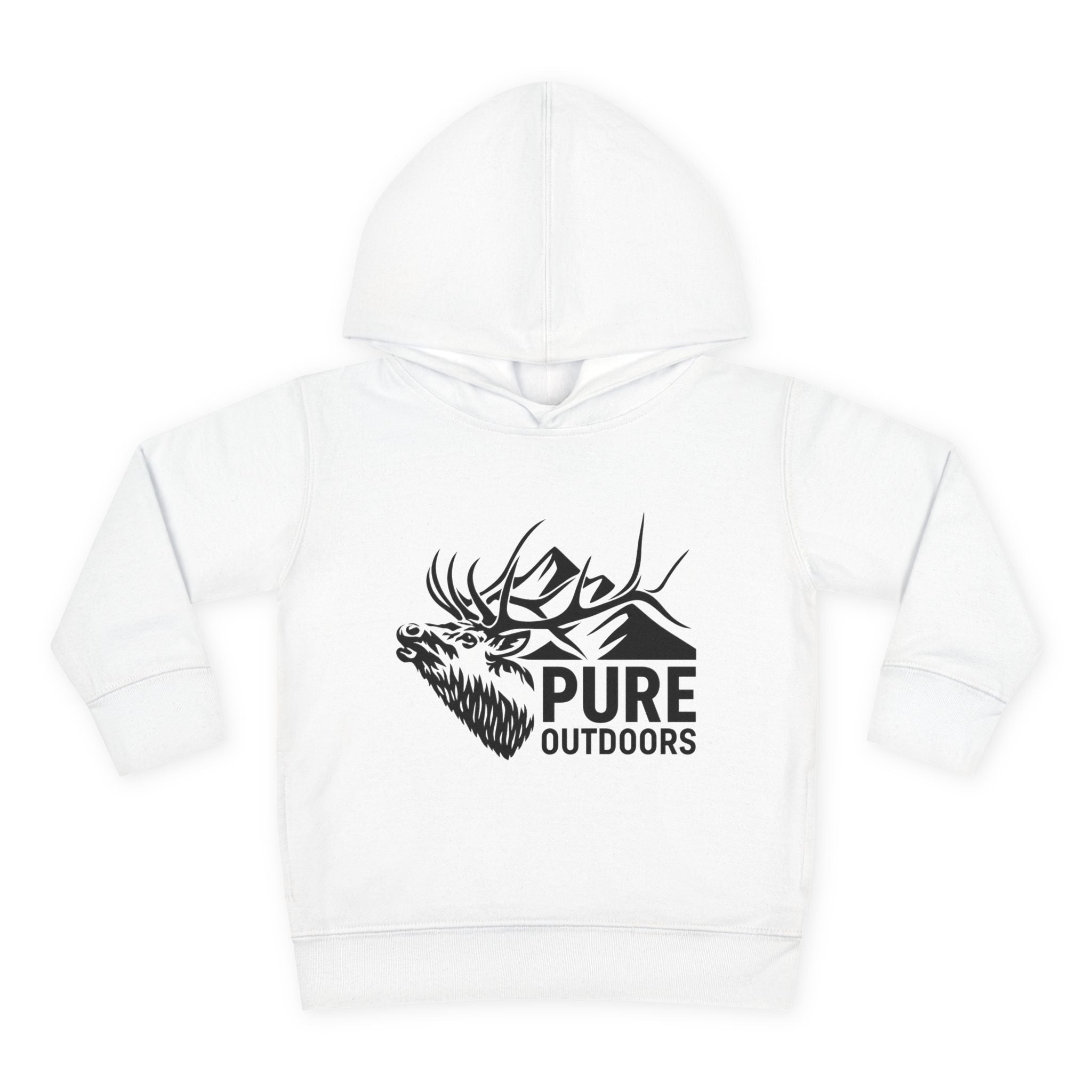 Toddler Pull Over Hoodie | Pure.Outdoors Mountain Bull